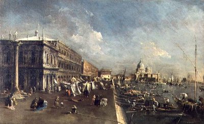 O Molo, Veneza de Francesco Guardi