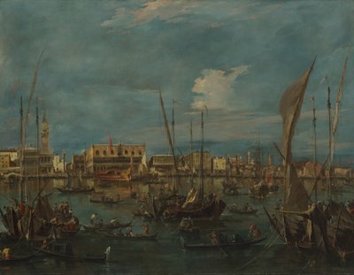 Veneza do Bacino di San Marco, ca. 1765 de Francesco Guardi