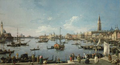 Vista da bacia de San Marco, Veneza de Francesco Guardi
