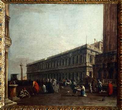 Vista da Piazzetta de Francesco Guardi