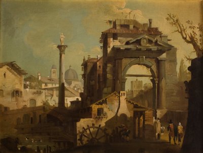Vista de uma cidade italiana de Francesco Guardi
