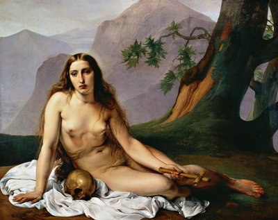 Penitente Madalena de Francesco Hayez