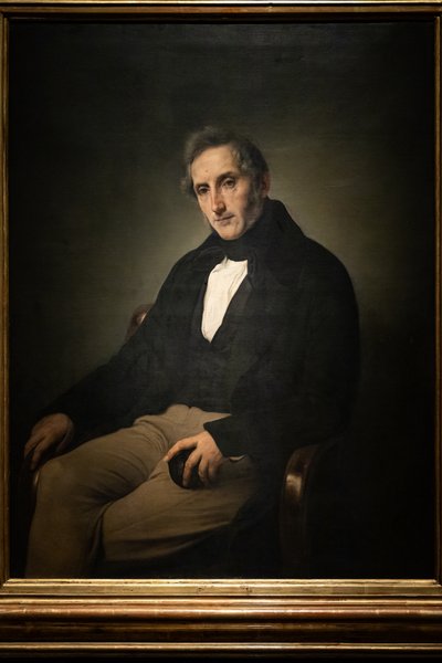 Retrato de Alessandro Manzoni de Francesco Hayez