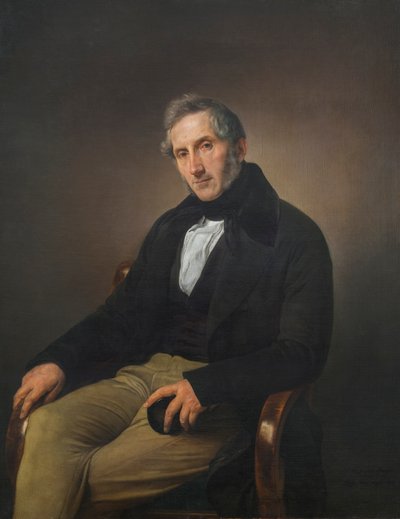 Retrato de Alessandro Manzoni de Francesco Hayez