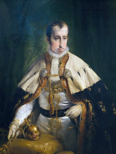 Retrato de Ferdinand I da Áustria, de Francesco Hayez de Francesco Hayez