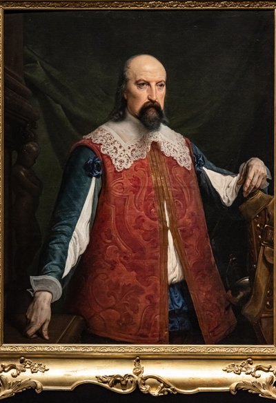 Retrato do Sem Nome, c.1845 (óleo sobre tela) de Francesco Hayez