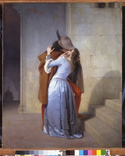 O Beijo, 1859 de Francesco Hayez