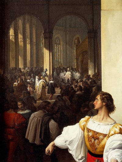 A conspiração de Lampugnani de Francesco Hayez