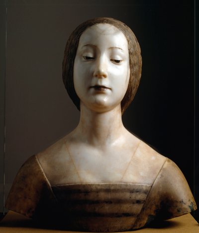Busto de mulher, conhecido como Isabel de Aragão de Francesco Laurana