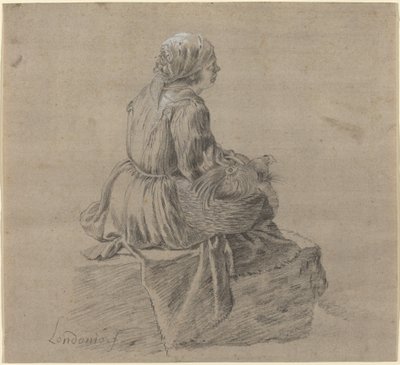 Camponesa Sentada de Francesco Londonio