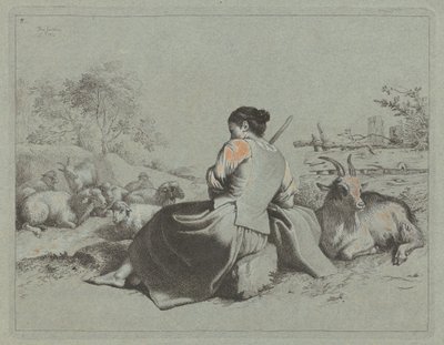 Pastorinha Sentada, 1762. de Francesco Londonio