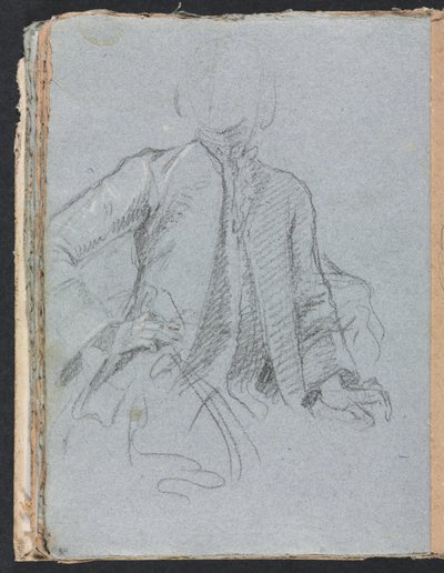 Verona Sketchbook: Gentleman, página 54, 1760. de Francesco Lorenzi