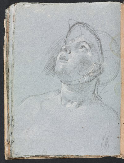 Verona Sketchbook: Soldier, páginas 96, 1760. de Francesco Lorenzi