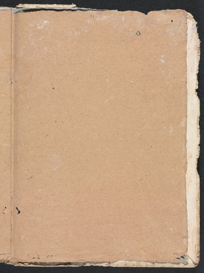 Caderno de desenho de Verona: página 101, 1760. de Francesco Lorenzi