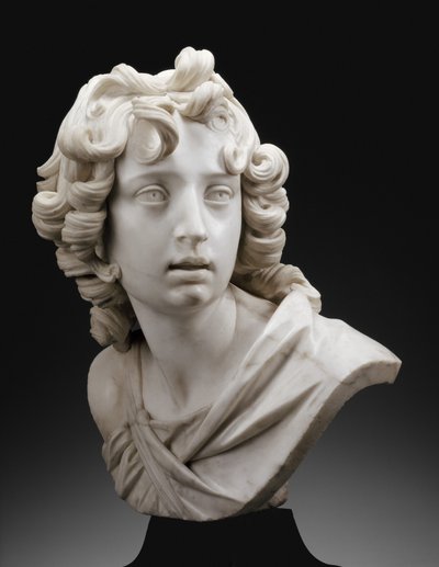 Busto de um jovem, possivelmente São João Batista, 1630-40 de Francesco Mochi