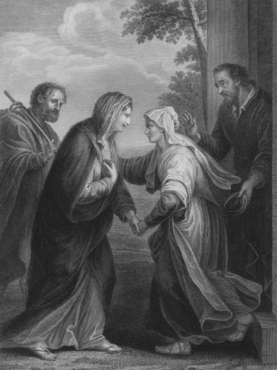 O Encontro de Maria e Isabel de Francesco Morandini
