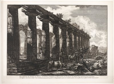 Templo de Atena em Paestum
De tempel van Juno de Francesco Piranesi