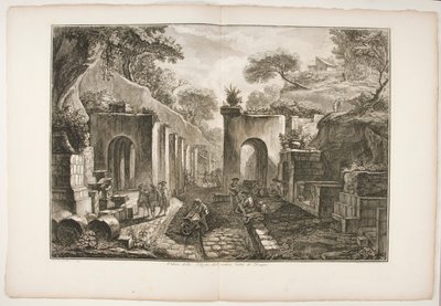 Vista da Porta dell de Francesco Piranesi
