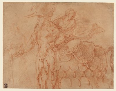 Centauro e Lapith de Francesco Primaticcio