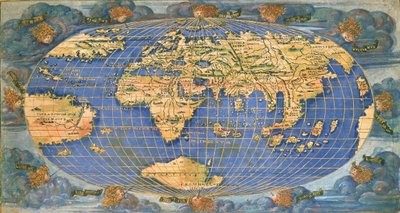 Mapa do mundo de Francesco Rosselli