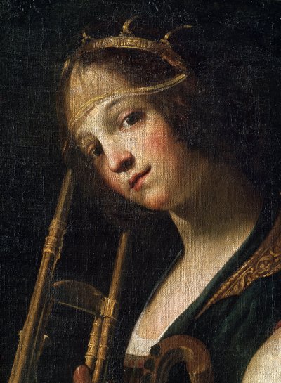 O concerto (detalhe) (Concerto). Pintura de Francesco Rustici (cerca de 1575-1626). Óleo sobre tela de Francesco Rustici