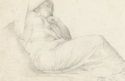 Dormir a mulher de Francesco Salviati