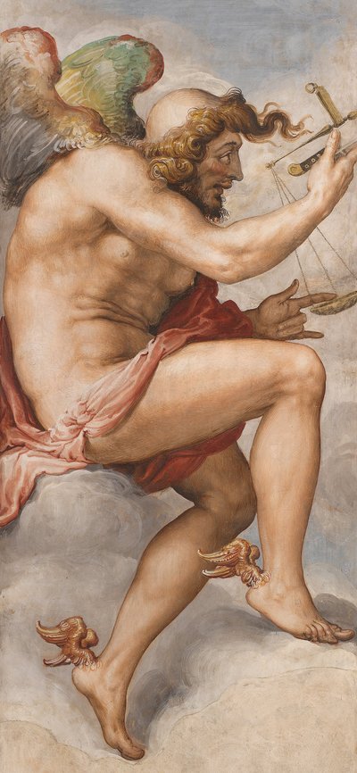 O tempo como ocasião (Kairos) de Francesco Salviati