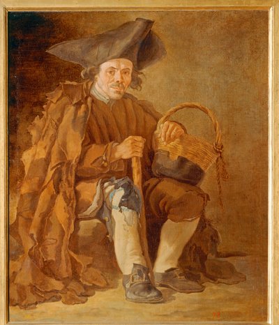 Vieil homme au chapeau - Homem pobre de chapéu ... de Francesco Sasso