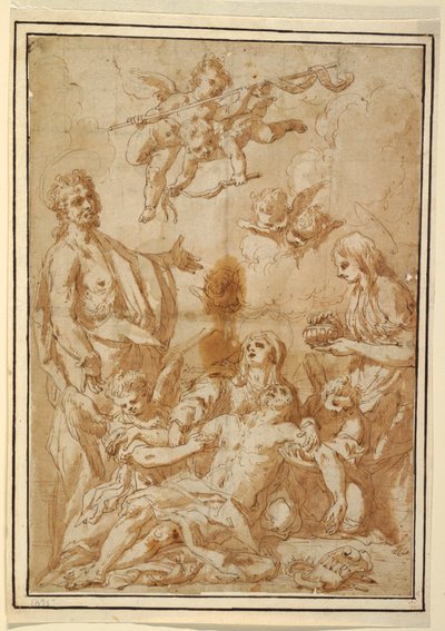 Lamentação sobre Cristo de Francesco Saverio Mergolo