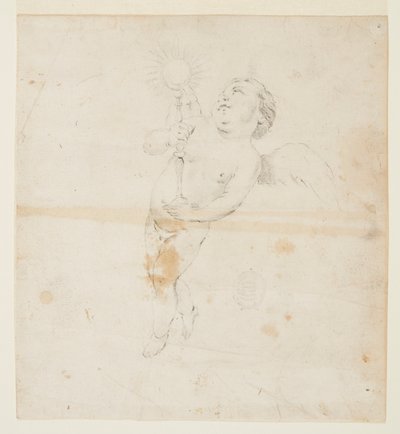 Anjo carregando uma custódia de Francesco Solimena