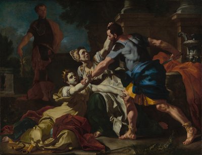 A morte de Messalina de Francesco Solimena