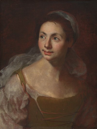 Retrato de uma rapariga de Francesco Solimena