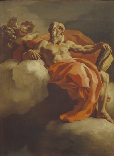 São Jerônimo, ca 1693. de Francesco Solimena