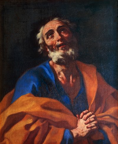 São Pedro, de Francesco Solimena (1657-1747), óleo sobre tela, 79x65 cm. de Francesco Solimena