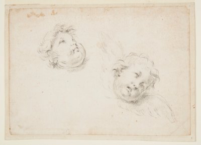 Estudo para dois querubins de Francesco Solimena