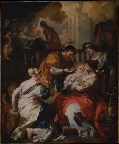 O Nascimento da Virgem de Francesco Solimena