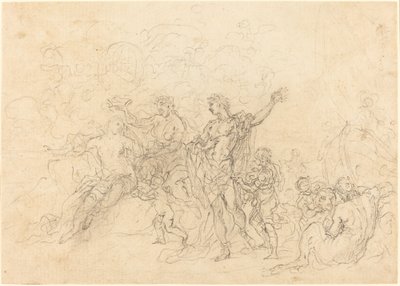 O Casamento de Baco e Ariadne de Francesco Solimena