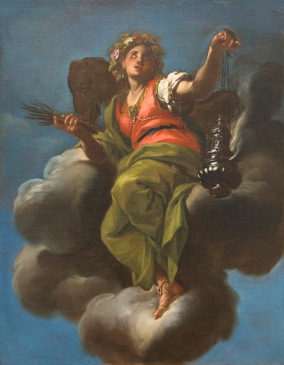 Ásia, c. 1709 (óleo sobre tela) de Francesco Trevisani