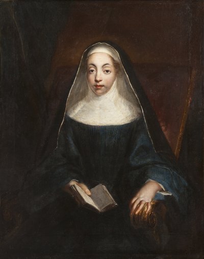 Retrato de uma freira da Ordem da Santa Anunciação de Francesco Trevisani