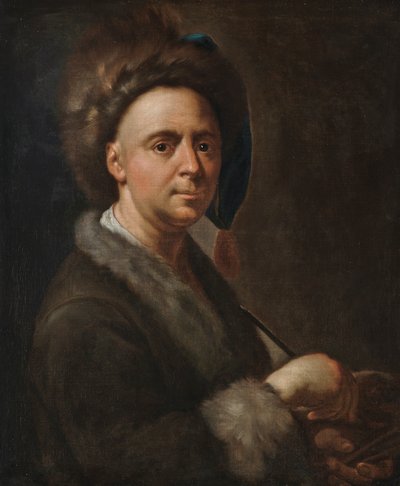 Retrato do artista de Francesco Trevisani