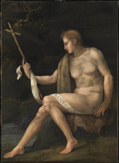 São João Batista no Deserto de Francesco Ubertini Bacchiacca