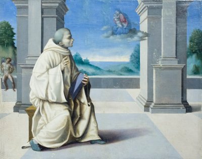 Visão de São Bernardo de Clairvaux de Francesco Ubertini Verdi Bachiacca
