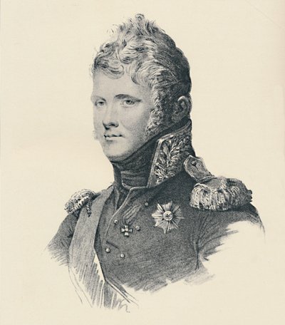 Alexandre I, imperador da Rússia, c1800, 1896 de Francesco Vendramini