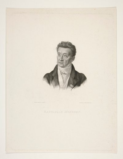Retrato de Raphael Morghen de Francesco Vendramini