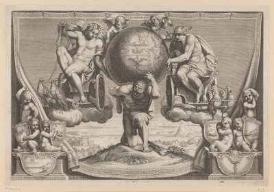 Alegoria do Cardeal Pompeio Arrigoni de Francesco Villamena