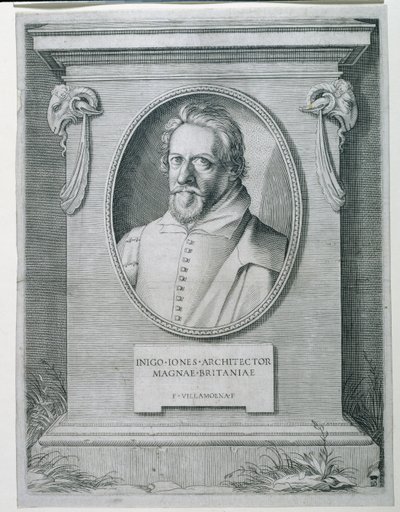 Inigo Jones (gravura) de Francesco Villamena