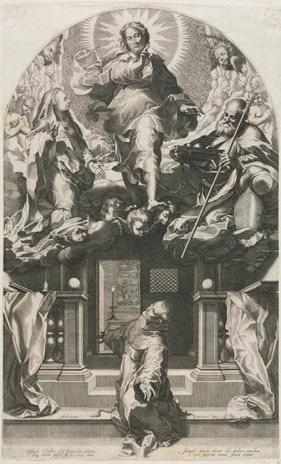 O Êxtase de São Francisco de Francesco Villamena