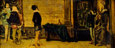 Antes do duelo (pintura) de Francesco Vinea