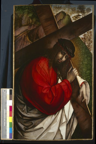 Cristo carregando a cruz, 1507-08 de Francesco Zaganelli di Bosio