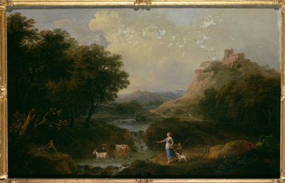 Paisagem com figuras de Francesco Zuccarelli